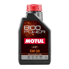 Load image into Gallery viewer, Motul 8100 Power 5W-30 100% Synthetic - ESTER
