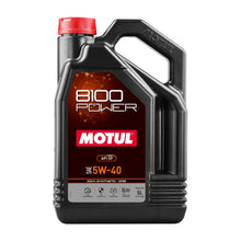 Load image into Gallery viewer, Motul 8100 Power 5W-40 100% Synthetic - ESTER
