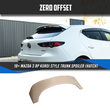 Load image into Gallery viewer, Kuroi Style Roof Spoiler for Mazda 3 BP Hatch 2019+
