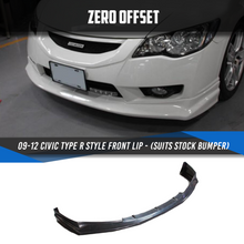 Load image into Gallery viewer, Type R Style Front Lip for Civic FD (Suits Stock Bumper) 2009-2012
