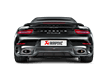 Load image into Gallery viewer, Porsche 911 Turbo (2013-2019) 991 Akrapovic Slip-On Line (Titanium)
