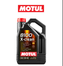 Load image into Gallery viewer, MOTUL 8100 X-CLEAN 5W40 ENGINE OIL
