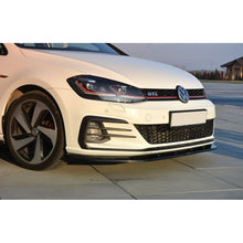 Load image into Gallery viewer, Volkswagen Golf (ALL YEARS) GTI Maxton Design Front Splitter VW Golf Mk7.5 GTI Ver1 (Facelift) Front Lip
