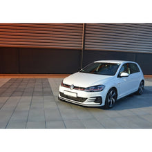 Load image into Gallery viewer, Volkswagen Golf (ALL YEARS) GTI Maxton Design Front Splitter VW Golf Mk7.5 GTI Ver1 (Facelift) Front Lip
