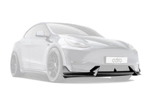 Load image into Gallery viewer, Tesla Model Y V1 Dry Carbon Fiber Front Lip 2022-2024

