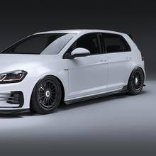 Load image into Gallery viewer, EVO-1 Side Splitters for Volkswagen Golf MK7/7.5 TSI, GTI &amp; R 2014-2021
