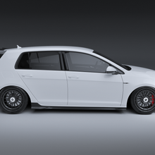 Load image into Gallery viewer, EVO-1 Side Splitters for Volkswagen Golf MK7/7.5 TSI, GTI &amp; R 2014-2021
