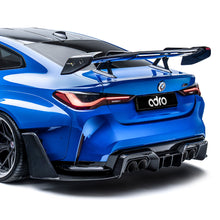 Load image into Gallery viewer, BMW G82 M4 AT-R3 Dry Carbon Fiber Swan Neck Wing 2020+
