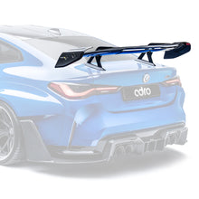Load image into Gallery viewer, BMW G82 M4 AT-R3 Dry Carbon Fiber Swan Neck Wing 2020+

