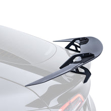 Load image into Gallery viewer, Tesla Model 3 Carbon Fiber AT-S Swan Neck Wing 2019-2023
