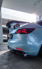 Load image into Gallery viewer, Tesla Model 3 Carbon Fiber AT-S Swan Neck Wing 2019-2023
