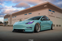 Load image into Gallery viewer, Tesla Model 3 Pre Pregged Carbon Fiber Front Lip V2 2019-2023
