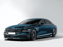 Load image into Gallery viewer, Genesis G80 (RG3) Carbon Fiber Lip Splitter 2021+
