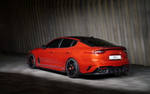 Load image into Gallery viewer, Kia Stinger Carbon Fiber Side Skirts V2 2018+
