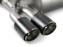 Load image into Gallery viewer, BMW M3 (2014-2015) F80 Akrapovic Slip-On Line (Titanium) with Titanium/Carbon Tail Pipes
