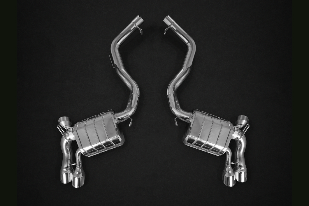 BMW X5M (F15) BMW X5M (F15) (2013) & X6M (2014) - Valved Exhaust System & Mid-Pipes With Stainless Steel Tips 02BM10203001