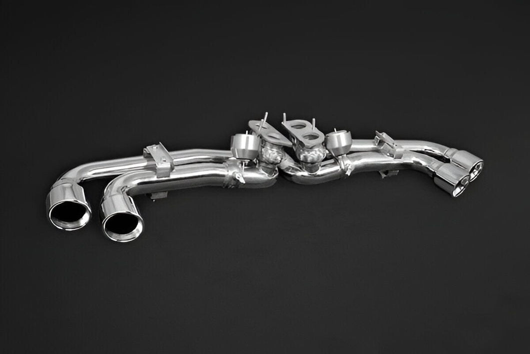 Ferrari F430 (2005-2010) Capristo Catalytic Converters (250 Cell) Without Heat Protection