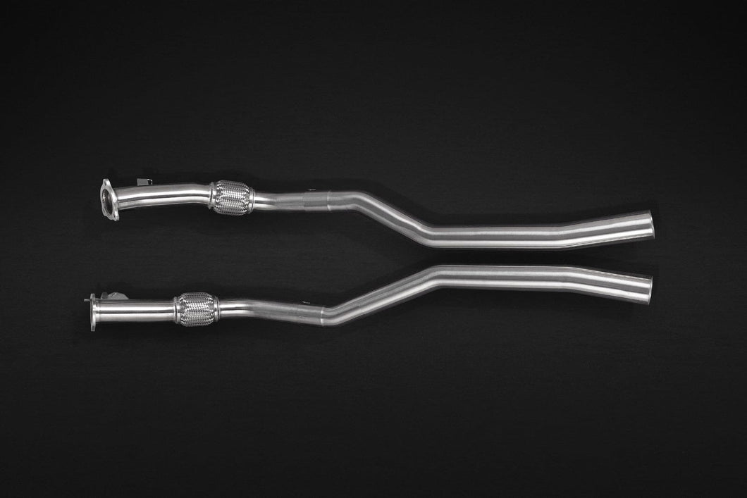 Audi RS4 (B7) Capristo Front muffler replacement pipes (Currently not