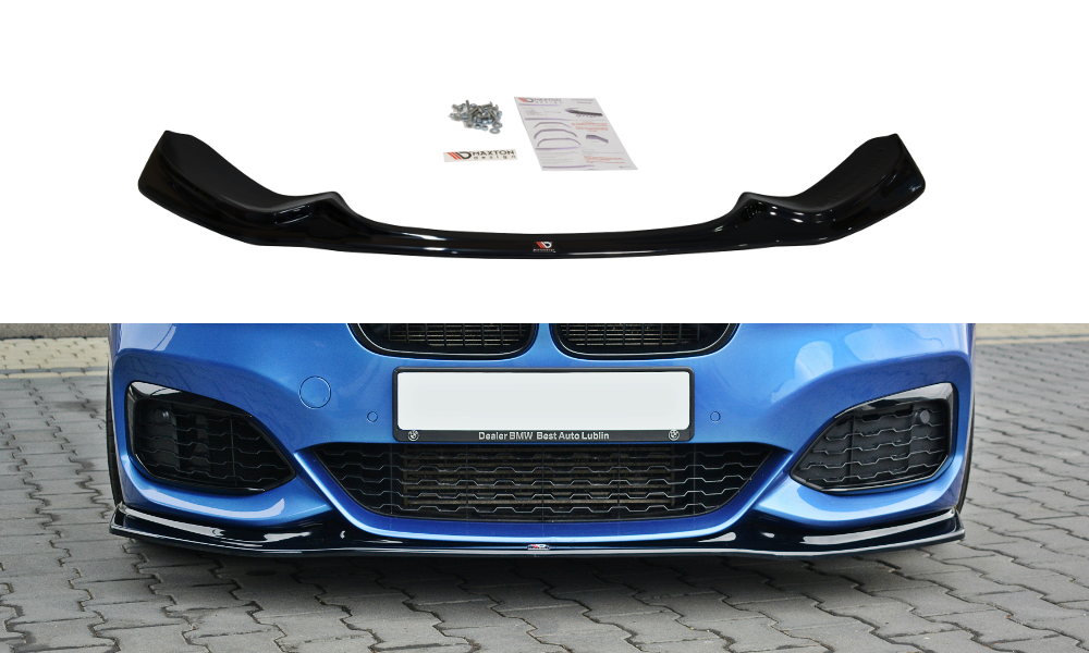 BMW 1M (ALL YEARS) F20 Maxton Design BMW 1M F20 (Facelift) Front Splitter Lip V3