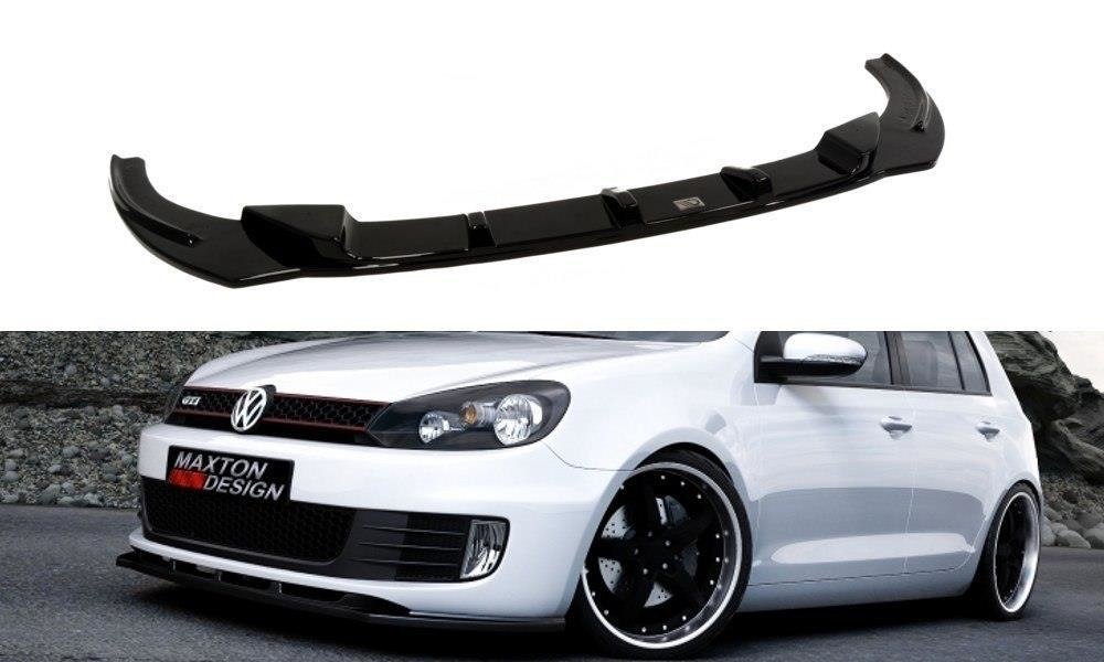 Volkswagen Golf GTi (2008-2012) MK6 Maxton Design Front Splitter V.1