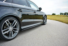 Load image into Gallery viewer, Audi A3 (ALL YEARS) 8V Maxton Design Side Skirts Audi S3 8V. / A3 S-Line Sedan
