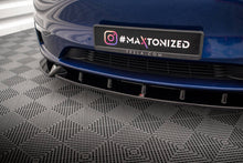 Load image into Gallery viewer, Tesla Model Y (ALL YEARS)  Maxton Design Front Splitter V.1 Tesla Model Y Front Lip
