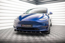Load image into Gallery viewer, Tesla Model Y (ALL YEARS)  Maxton Design Front Splitter V.1 Tesla Model Y Front Lip

