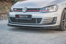 Load image into Gallery viewer, Volkswagen Golf (ALL YEARS) GTI Maxton Design Front Splitter V.1 VW Golf Mk7 GTI (Prefacelift) Front Lip
