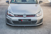 Load image into Gallery viewer, Volkswagen Golf (ALL YEARS) GTI Maxton Design Front Splitter V.1 VW Golf Mk7 GTI (Prefacelift) Front Lip
