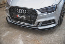 Load image into Gallery viewer, Audi A3 (ALL YEARS) 8V Maxton Design Front Splitter Audi S3 / A3 S-Line 8V FL V3
