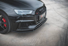 Load image into Gallery viewer, Audi RS3 (2017-2021) 8V Maxton Design Facelift Front Splitter Lip V4
