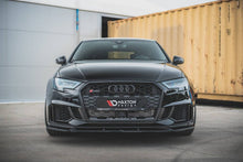 Load image into Gallery viewer, Audi RS3 (2017-2021) 8V Maxton Design Facelift Front Splitter Lip V4
