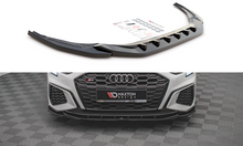 Load image into Gallery viewer, Audi A3 (ALL YEARS) 8Y Maxton Design Front Splitter V.4 Audi S3 8Y / A3 S-Line 8Y
