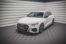 Load image into Gallery viewer, Audi A3 (ALL YEARS) 8Y Maxton Design Front Splitter V.4 Audi S3 8Y / A3 S-Line 8Y
