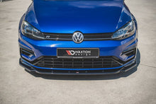 Load image into Gallery viewer, Volkswagen Golf (ALL YEARS) MK7 Maxton Design Front Splitter VW Golf Mk7.5 R Ver9 (Facelift) Front Lip
