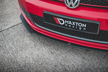 Load image into Gallery viewer, Volkswagen Golf (2013-2016) Mk6 Maxton Design Front Splitter V3
