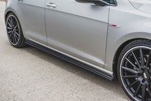 Load image into Gallery viewer, Volkswagen Golf (ALL YEARS) Mk7 GTI Maxton Design Racing Durability Side Skirts V.W Golf MK7 GTI
