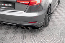 Load image into Gallery viewer, Audi S3 (2017-2020) 8V Maxton Design Rear Side Splitters V1
