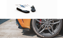 Load image into Gallery viewer, Ford Focus (2016-2018) Mk4 Maxton Design Rear Side Splitters V3
