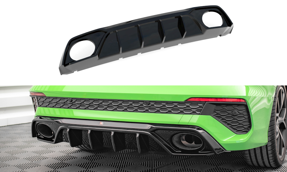 Audi RS3 (2021-2024) 8Y Maxton Design Rear Diffuser Valance Audi RS3 8Y