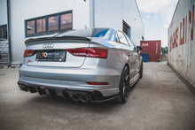 Load image into Gallery viewer, Audi S3 (ALL YEARS)  Maxton Design Audi S3 Sedan Facelift Rear Diffuser Valance
