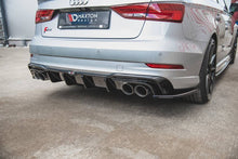 Load image into Gallery viewer, Audi S3 (ALL YEARS)  Maxton Design Audi S3 Sedan Facelift Rear Diffuser Valance
