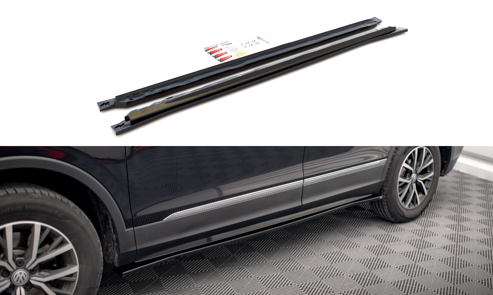 Volkswagen Tiguan R-Line (2015-2020) MK2 Maxton Design Side Skirts