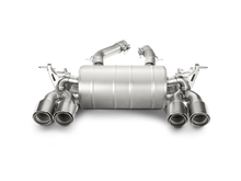 Load image into Gallery viewer, BMW M3 (2014-2015) F80 Akrapovic Slip-On Line (Titanium) with Titanium/Carbon Tail Pipes
