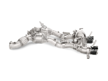 Load image into Gallery viewer, Ferrari 488 GTB (2015-2019) Akrapovic Link Pipe Set w Cat (SS)
