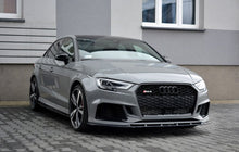 Load image into Gallery viewer, Audi RS3 (2017-2021) 8V. Sedan Maxton Design Front Splitter Lip V.1
