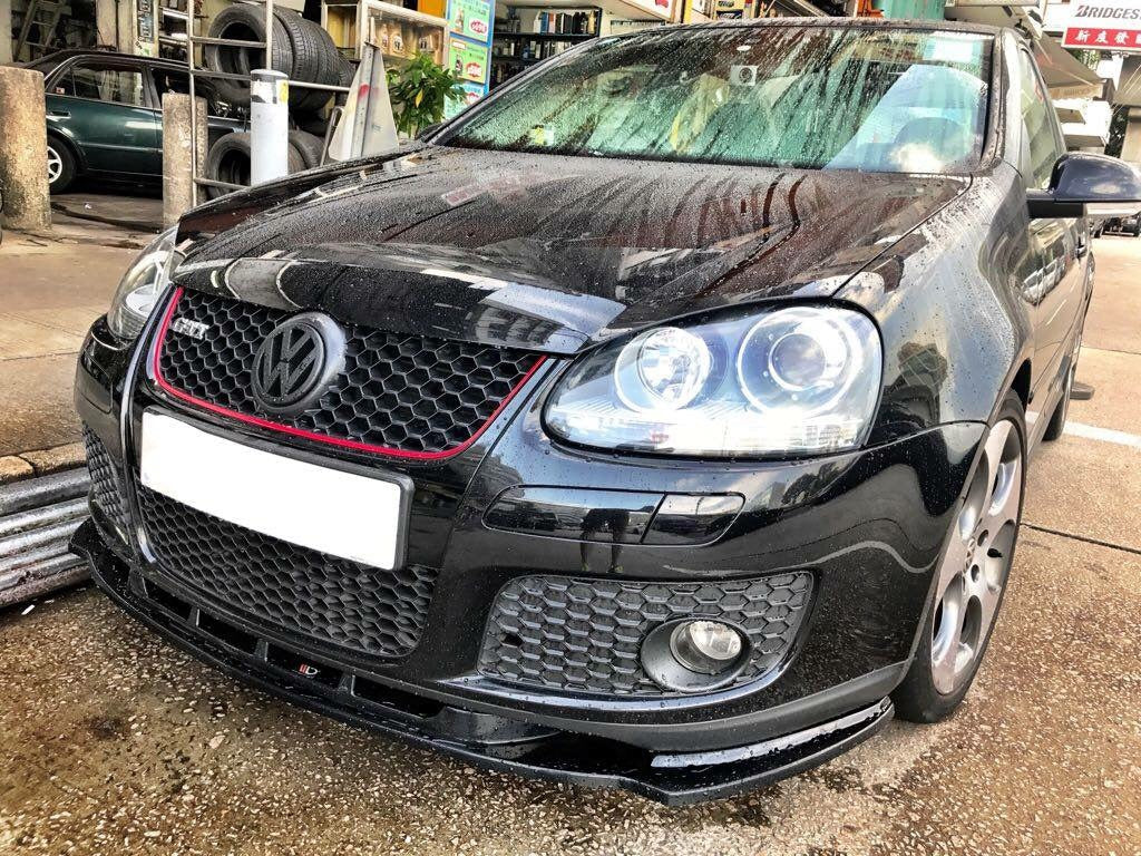 Volkswagen Golf (ALL YEARS) GTI Maxton Design Front Splitter V.W Golf Mk5 GTI Front Lip