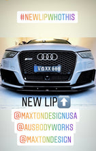Load image into Gallery viewer, Audi RS3 (2015-2016) 8V Maxton Design Rear Diffuser V3
