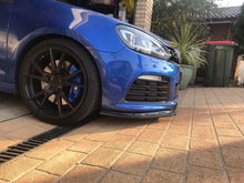 Load image into Gallery viewer, Volkswagen Golf (ALL YEARS) MK6 Maxton Design Front Splitter VW Golf Mk6 R Front Lip
