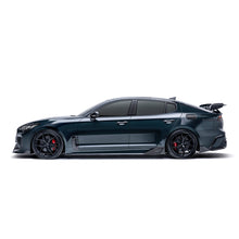 Load image into Gallery viewer, Kia Stinger Carbon Fiber Side Skirts V3 2018-2023

